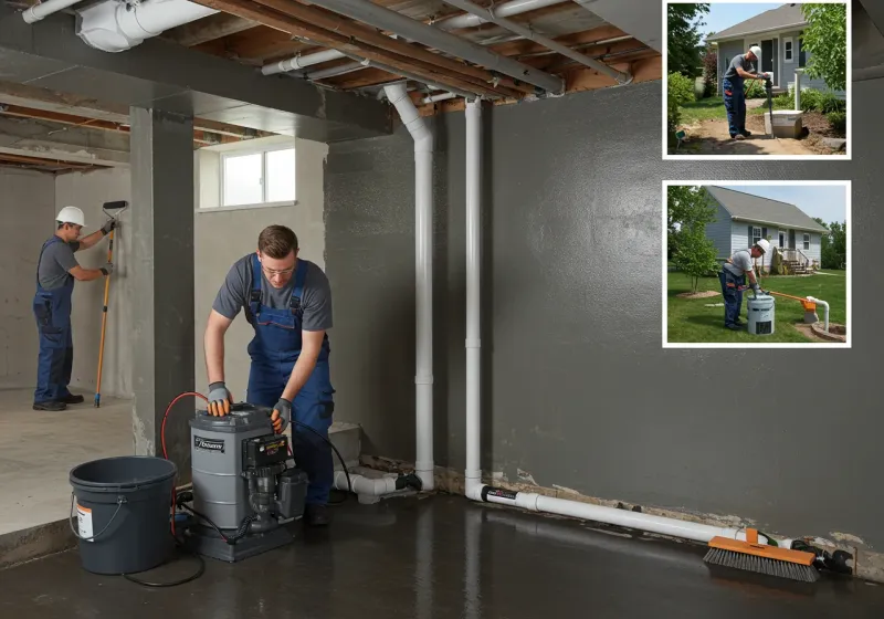 Basement Waterproofing and Flood Prevention process in Burns Flat, OK